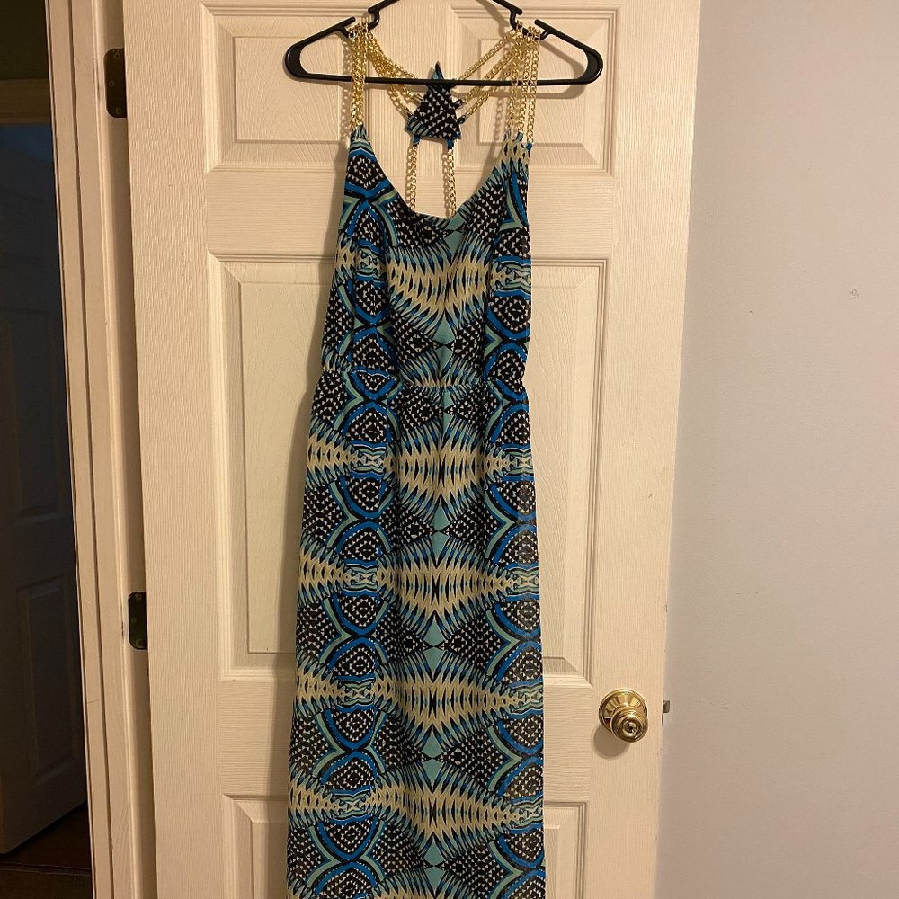 Low back maxi dress